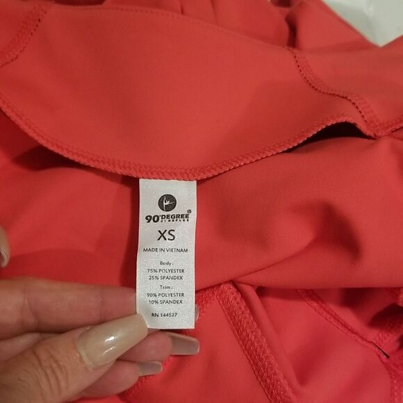 90 Degree By Reflex Women’s Lightweight, Full Zip Running Track Jacket xs - Picture 13 of 15